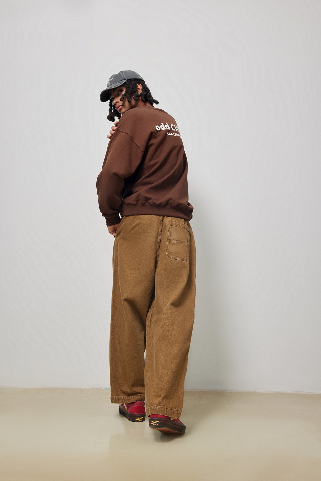 ASTLEY LOW - DARK RED