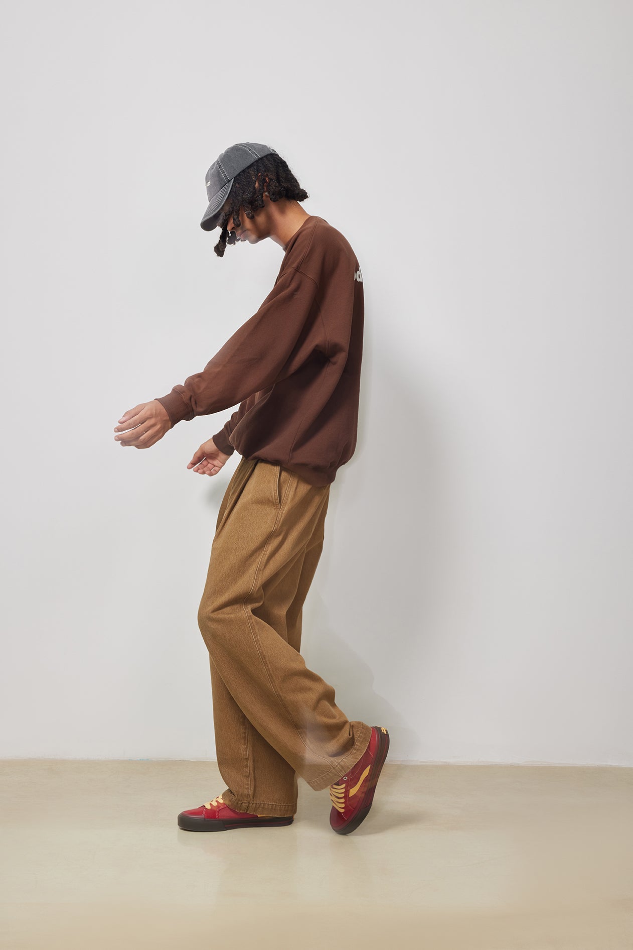 ASTLEY LOW - DARK RED