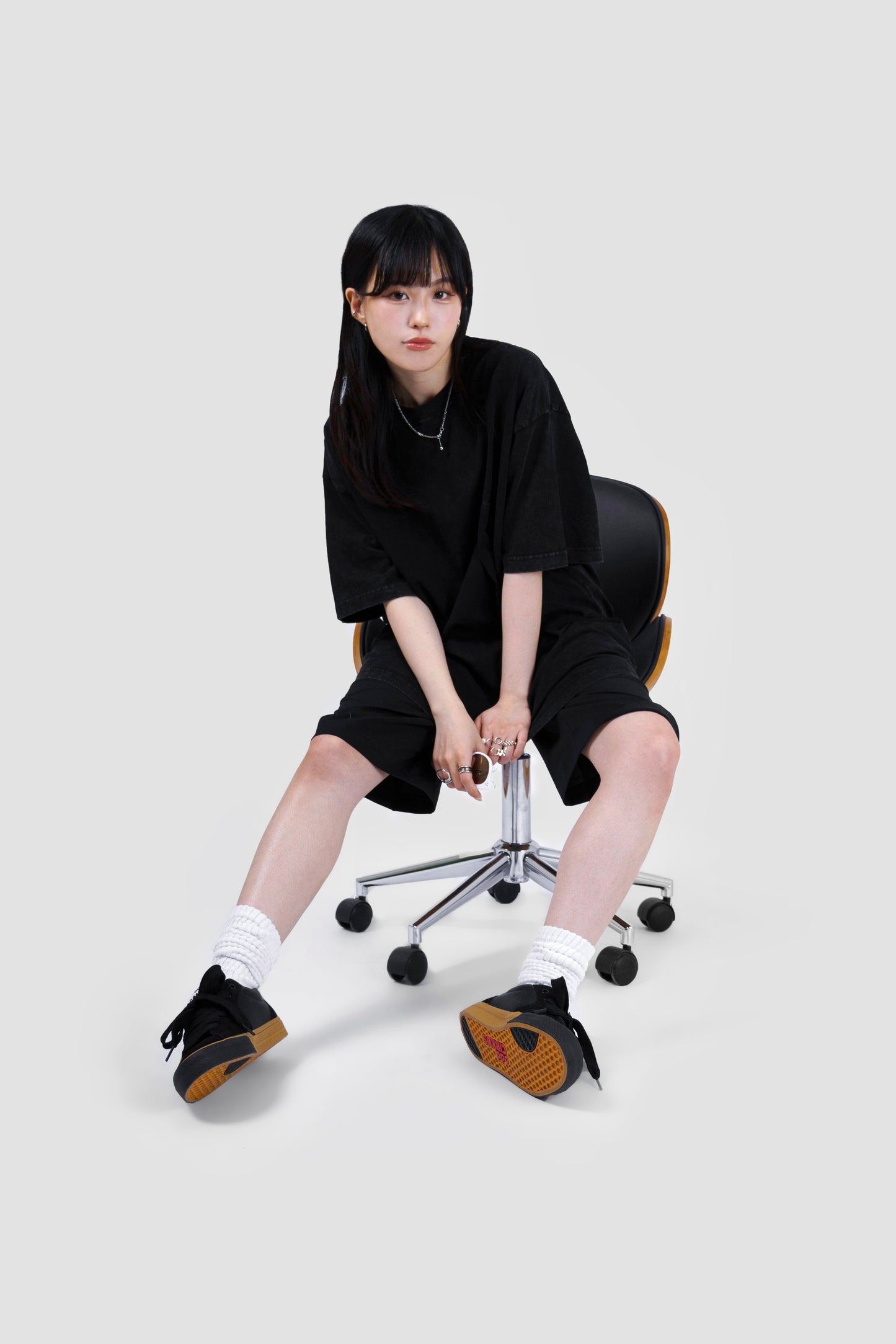 odd SANDWICH TEE-BLACK