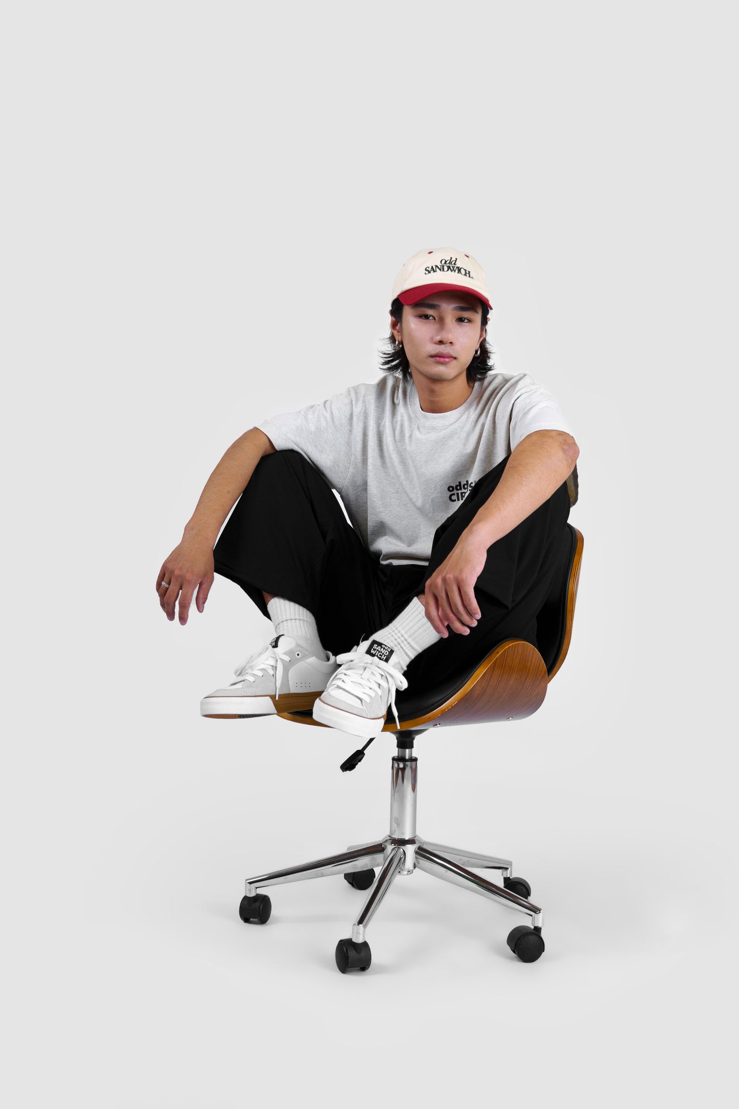 odd SANDWICH TEE-WHITE