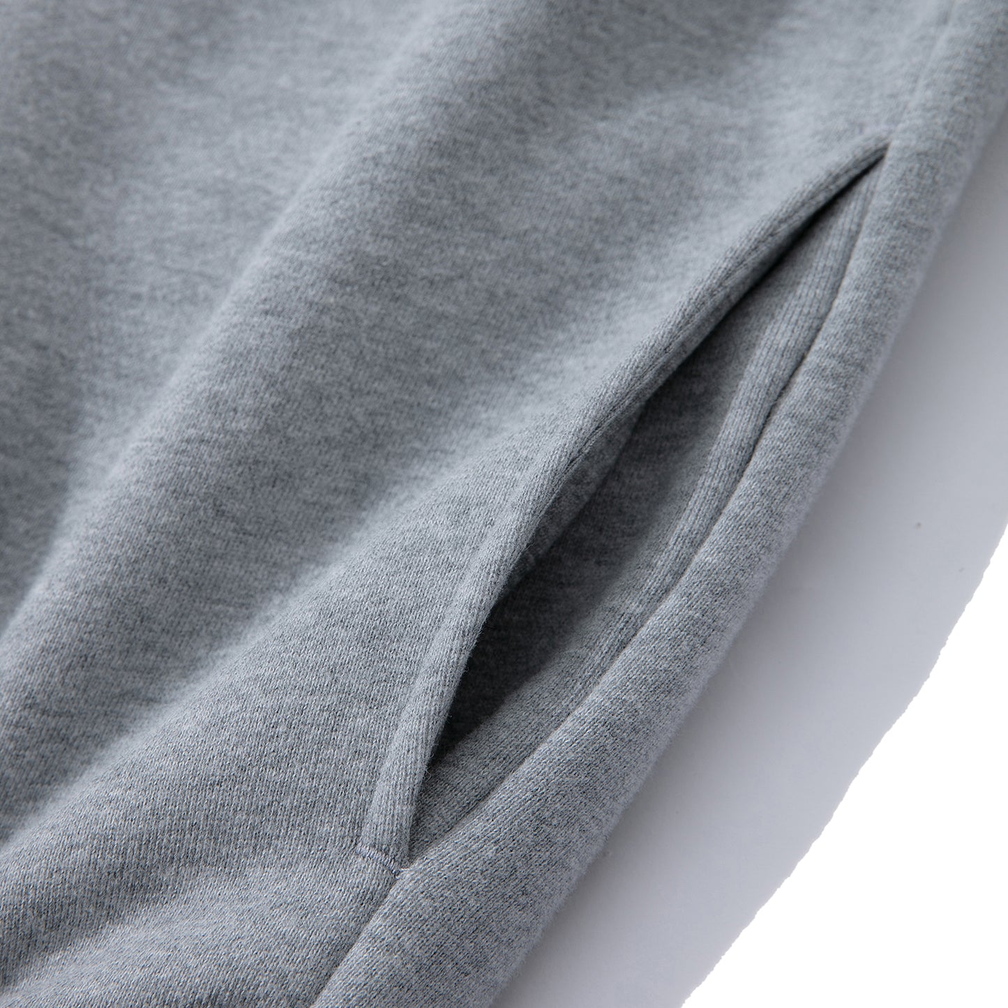 Collar Drop-shoulder T-shirt - GRAY