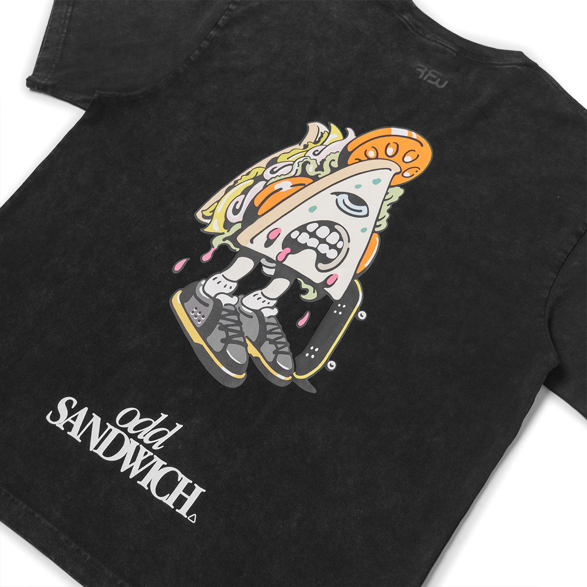 odd SANDWICH TEE-BLACK