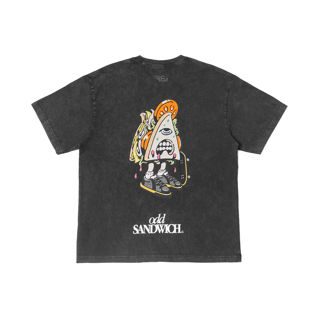 odd SANDWICH TEE-BLACK