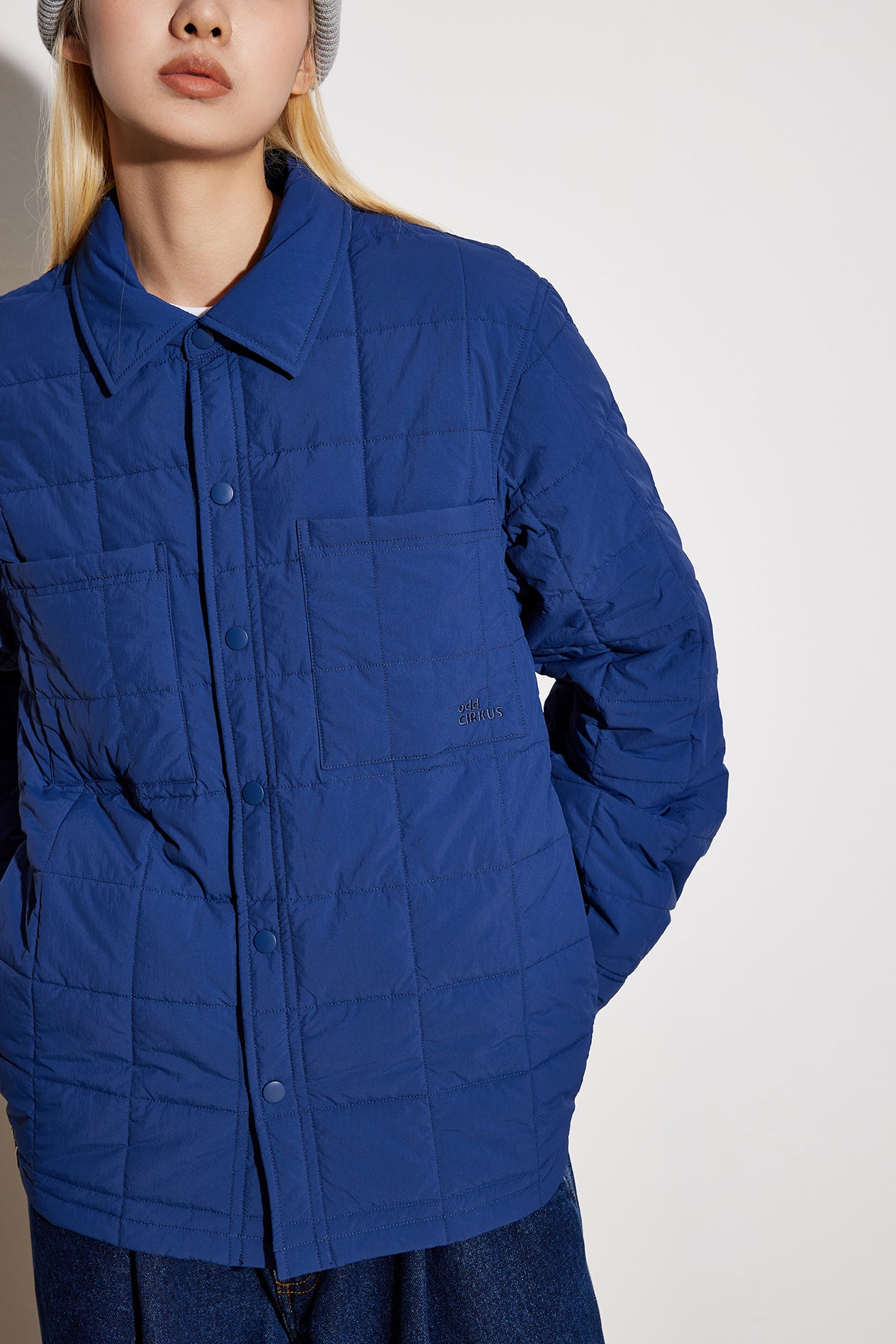 Stitched Jacket - Blue