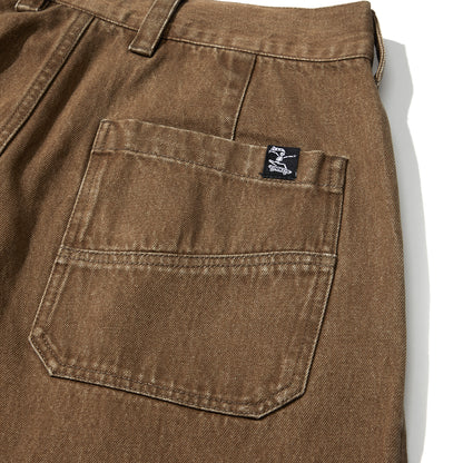 Loose-fit denim jeans - Brown