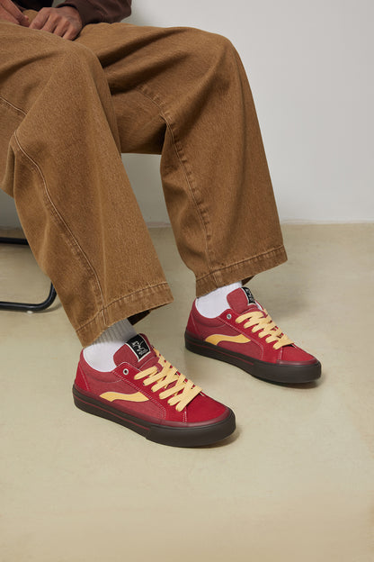 ASTLEY LOW - DARK RED