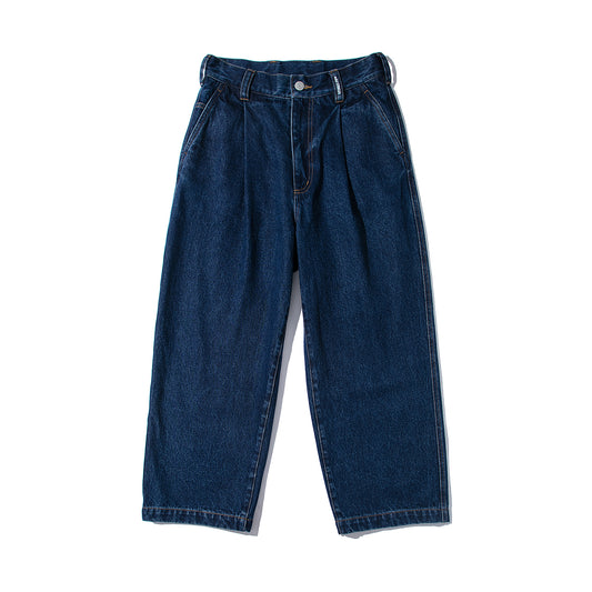 Loose-fit denim jeans - Blue