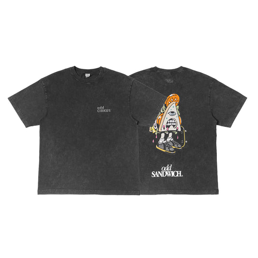 odd SANDWICH TEE-BLACK